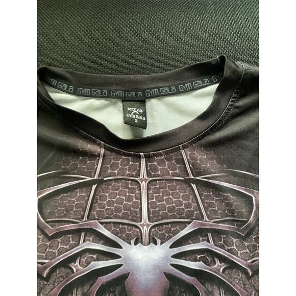 Black Spider-Man pajama top - Picture 2 of 2